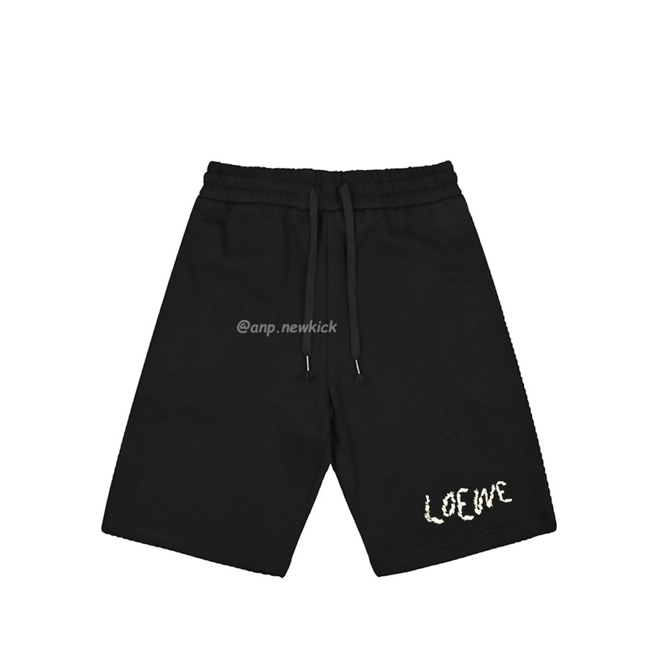 Loewe Pocket Patchwork Patch Logo Embroidered Shorts (1) - newkick.vip